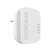 STRONG AV600 Wireless Powerline Kit, WiFi N300, Ethernet Ports, Powerline WiFi Extender,  IE / UK Plug, Plug & Play