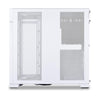 Lian Li O11D EVO White PC Case – Modular Mid-Tower, 3 GPU Mounting Options, High Airflow, Water Cooling Ready, Dual-Chamber Cable Management
