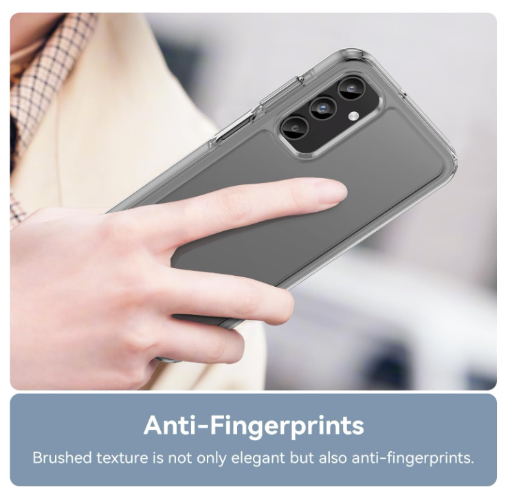 A35 / A55 5G Samsung phone case clear hard anti drop anti slip shockproof rugged