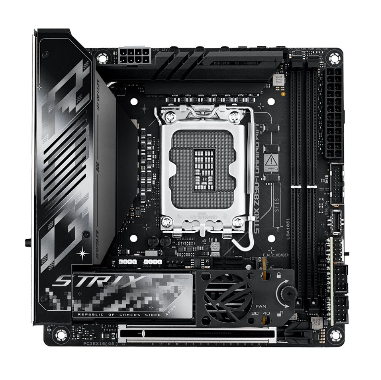 ASUS ROG STRIX Z890-I GAMING WIFI, mini ITX, LGA1851 Socket, Mainboard