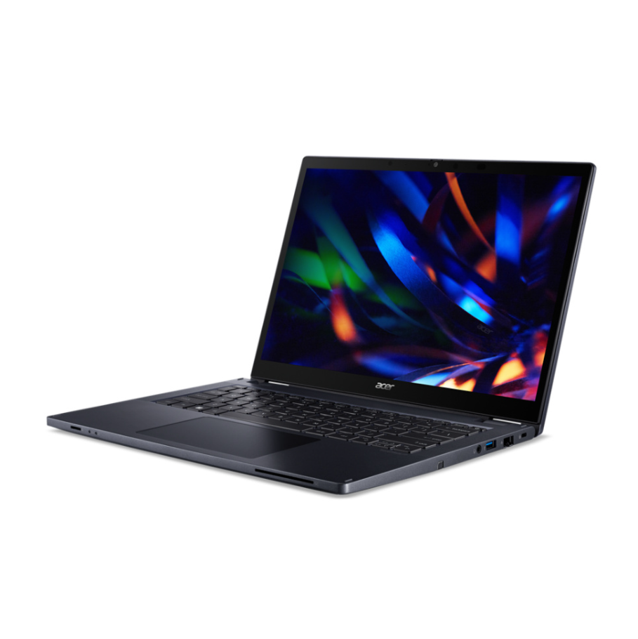 Acer TravelMate P4 Spin 14, Flip design, Intel Core i5, 1335U, up to 4.6 GHz, Win 11 Pro, Intel Iris Xe Graphics, 8 GB RAM, 256 GB, 14"