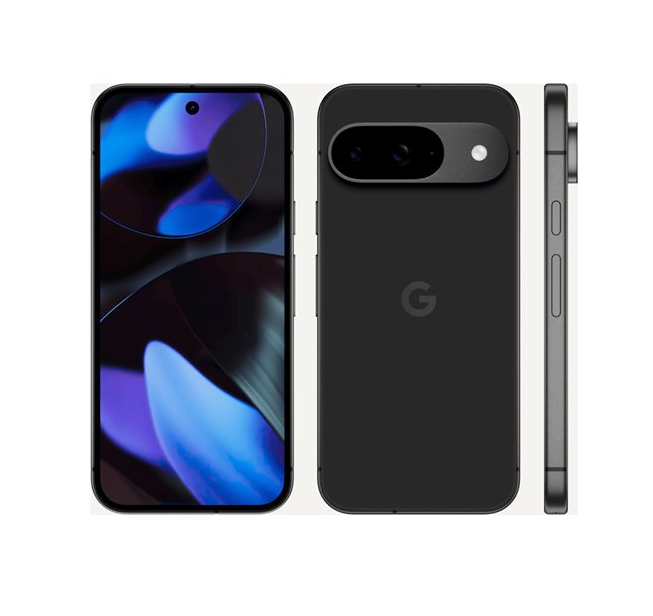Google Pixel 9. 5G. Smartphone. 12GB RAM, 256 GB Memory. 6.3". OLED. Sim-Free. Dual-SIM. Obsidian