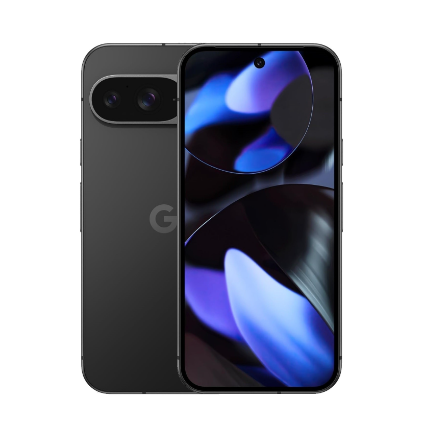 Google Pixel 9. 5G Smartphone. Dual-SIM, 12GB RAM, 128 GB Internal Memory. OLED display 6.3", Sim-Free. Obsidian