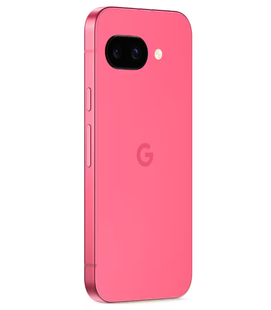 Google Pixel 9a. 5G. 8GB, 128GB. 6.3". OLED. Sim-Free. Dual-SIM. Gemini AI. Peony. Pink