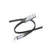 Hoco 1.2M 5A USB-A to USB-C cable. Fast charge/data cable for Samsung & android phones with USB C port. U119. Black