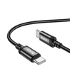 Hoco 2M 60w USB-C to USB-C braided cable. Fast charge and data transfer. For Android, iPhone 15 & iPad(2020 or later). X89 Black