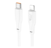 Hoco 2M 20w USB-C to iPhone cable. Fast charge and data transfer. For iPhone 15 / 16 & iPad(2020 or later). X93 White