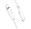 Hoco 2M 20w USB-C to iPhone cable. Fast charge and data transfer. For iPhone 15 / 16 & iPad(2020 or later). X93 White