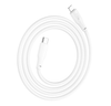 Hoco 2M 20w USB-C to iPhone cable. Fast charge and data transfer. For iPhone 15 / 16 & iPad(2020 or later). X93 White