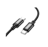 Hoco 3m 60w USB-C to USB-C braided cable, fast charge, data. For iPhone 15, iPad 2020 or later, laptop, samsung, android phones. X91