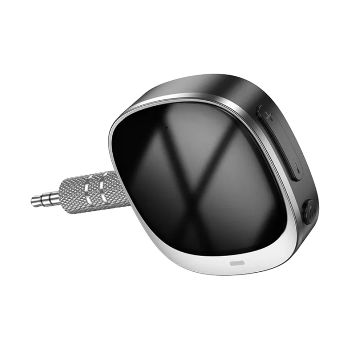 Hoco E80 Wireless Bluetooth AUX Receiver. Car Audio with Seamless Streaming and Hands-Free Calls
