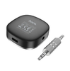 Hoco E80 Wireless Bluetooth AUX Receiver. Car Audio with Seamless Streaming and Hands-Free Calls