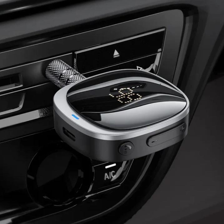 Hoco E80 Wireless Bluetooth AUX Receiver. Car Audio with Seamless Streaming and Hands-Free Calls