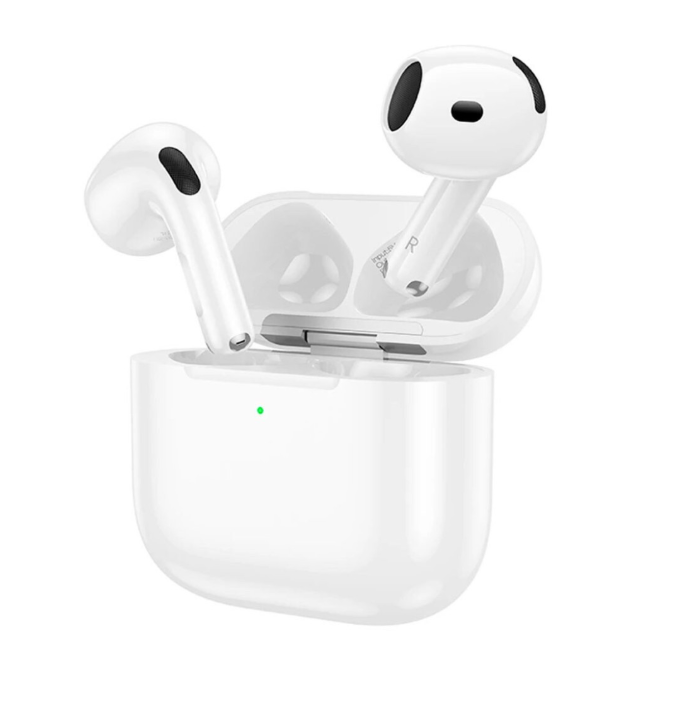 Hoco EW85 Active Noise Cancelling Bluetooth 5.4 In-Ear Headphones with Transparency Mode, Touch Controls & Charging Case – Black