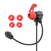 Hoco Gaming Earphones Mic headset AUX 3.5mm for laptop, computer, iPhone and Android black with Mic, call answer, music controls, volume M105