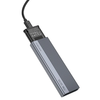 Hoco HB47A NVMe M.2 SSD Enclosure. USB3.2. 10Gbps. Max Capacity 4TB.