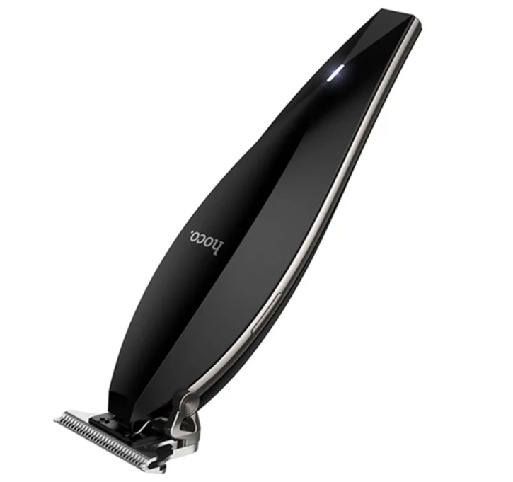 Hoco HP25 Electric Hair Clipper, Cordless Stainless Steel Trimmer, 120 Min Runtime, Black