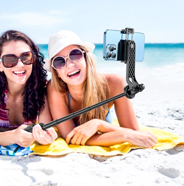 Hoco Wireless 137cm Selfie Stick. Tripod Monopod with Bluetooth Remote Shutter. Universal for iPhone Android Smartphones K21