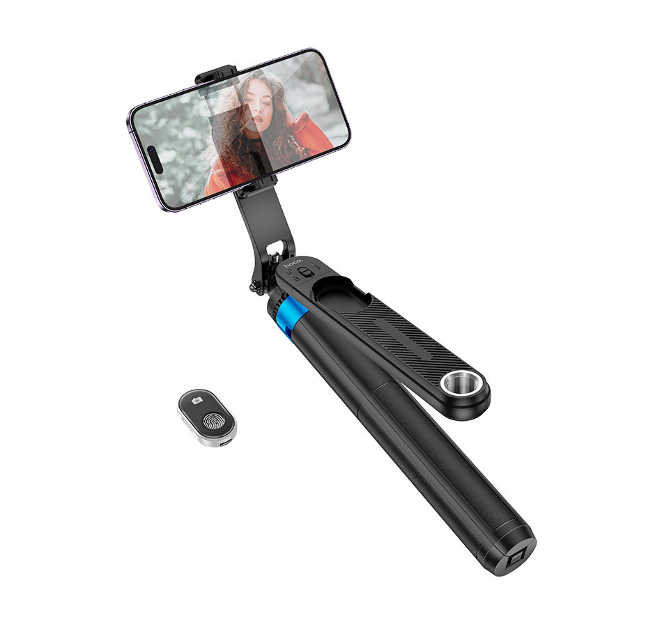 Hoco Wireless 175cm Selfie Stick. Tripod Monopod with Bluetooth Remote Shutter. Universal for iPhone Android Smartphones K22