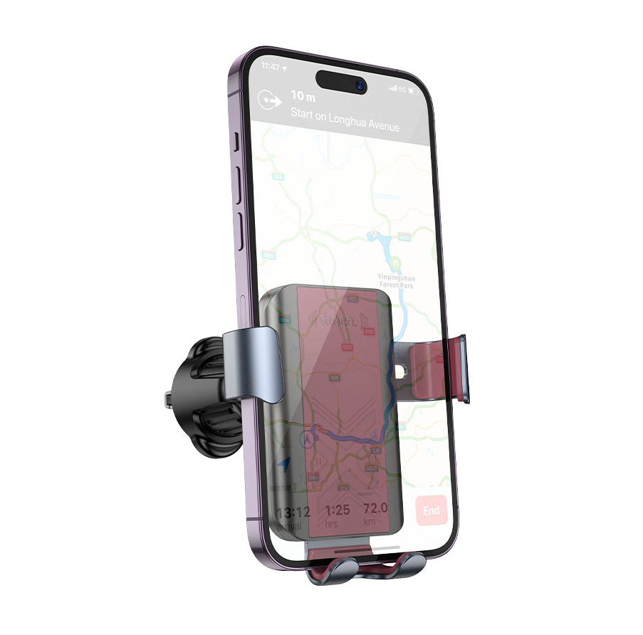 Hoco car phone holder for air vent 4.5-7 inch phones. H70