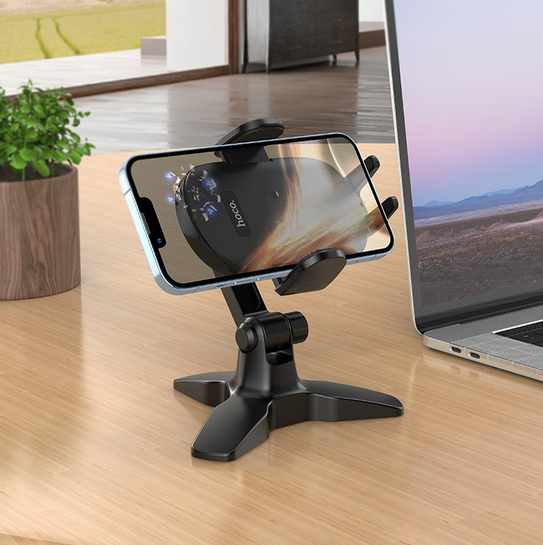 Hoco phone holder, tabletop desktop phone holder for 4.5-7 inch mobile phones for home and office PH46