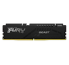 Kingston FURY Beast, DDR5, 16GB, Computer RAM Memory, DIMM 288 pin, 5200 MHz, PC5, 41600, CL40, 1.25 V, unbuffered, on, die ECC