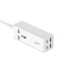 Ldnio SC1418 Extension Cord 65W IE UK Worldwide Plug 2 USB 2 USB-C ports Power Strip Wire 2m Power Socket Laptop android ipad iphone phone Fast Charge