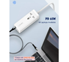 Ldnio SC1418 Extension Cord 65W IE UK Worldwide Plug 2 USB 2 USB-C ports Power Strip Wire 2m Power Socket Laptop android ipad iphone phone Fast Charge