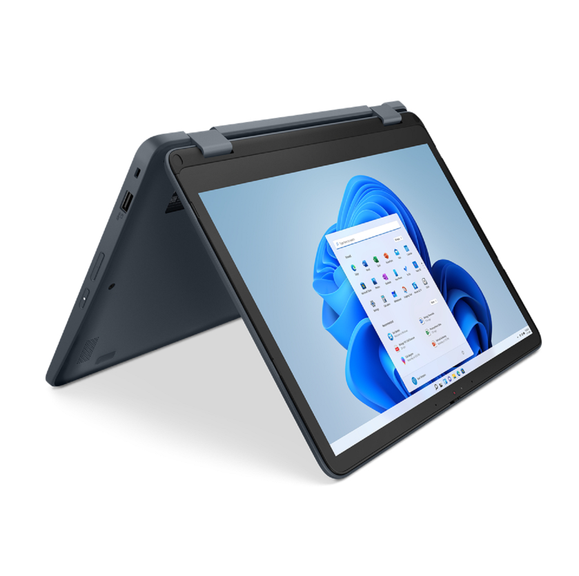 Lenovo 500w Yoga Gen 4, Flip design, Intel N100, up to 3.4 GHz, Win 11 Pro, UHD Graphics, 8 GB RAM, 128 GB SSD, 12.2", touchscreen