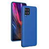 Samsung A12 phone case Soft Flexible Rubber Protective Cover liquid silicone - blue