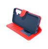 Samsung A15 4G/5G phone case wallet cover flip anti drop anti slip shockproof red