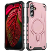 Samsung A16 / A17 / A26 5G phone case rose gold pink. Magnetic, Magsafe, Armor, Anti-Drop, Shockproof, Rugged, Protective.