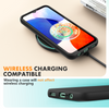 Samsung A25 4G 5G phone case Soft Flexible Rubber Protective Cover black liquid silicone