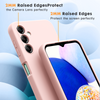 Samsung A25 4G 5G phone case Soft Flexible Rubber Protective Cover pink liquid silicone