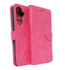 Samsung A25 5G phone case wallet cover flip anti drop anti slip shockproof pink