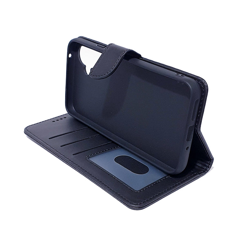 Samsung A36/A56 phone case wallet cover flip anti drop anti slip shockproof black
