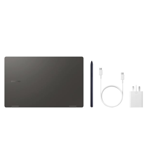 Samsung Galaxy Book 3, 360 Flip design, Intel Core i5, up to 4.6 GHz, Win 11 Pro, Intel Iris Xe Graphics, 16 GB RAM, 256 GB SSD, 13.3", Touchscreen