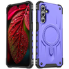 Samsung A36 / A56 5G phone case purple. Magnetic, Magsafe, Armor, Anti-Drop, Shockproof, Rugged, Protective.