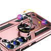 Samsung S23 rose gold armor phone case with ring - Anti-drop, shockproof and rugged protective design