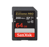 SanDisk Extreme Pro, Flash memory card, 64 GB, Video Class V30, UHS,I U3, Class10, SDXC UHS,I