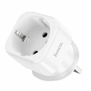 Travel adapter plug EU to UK. Hoco AC20B