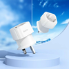 Travel adapter plug EU to UK. Hoco AC20B