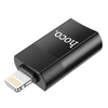 UA17 iPhone 5 to 14 to USB-A OTG adapter zinc alloy shell support charging and data transfer
