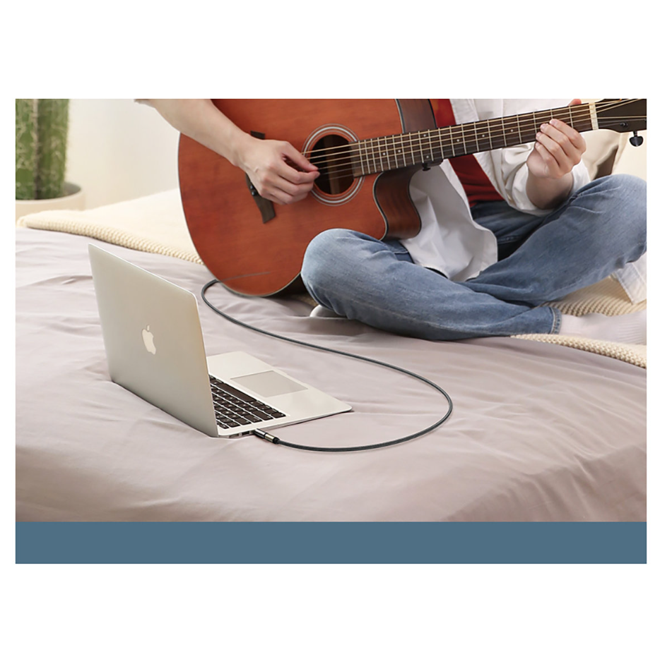 UGREEN 3.5mm to 6.5mm Jack converter. Aux Adapter Stereo Audio. Digital Instrument Adapter Supports Guitar, Mixer, Microphone, Recorder & Amplifier
