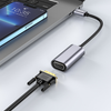 USB-C to VGA Adapter. Video Converter Adapter for Laptop, Desktop computer, Tablet, iPad & iPhone with USB-C port. 15cm. UA21