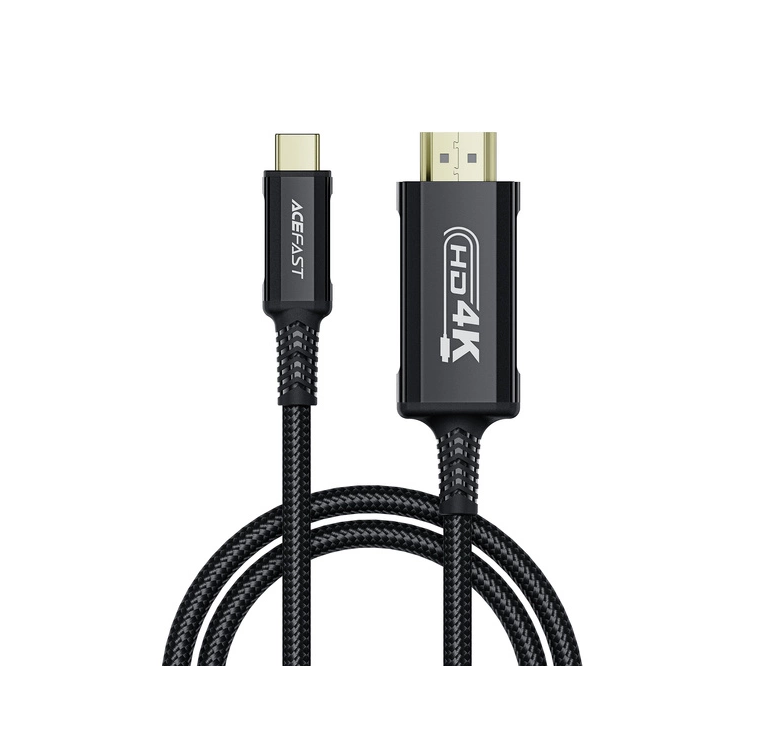Cavo USB C To HDMI 4K 2M - Adattatore Per IPhone 15, MacBook, Samsung Galaxy, TV E Monitor