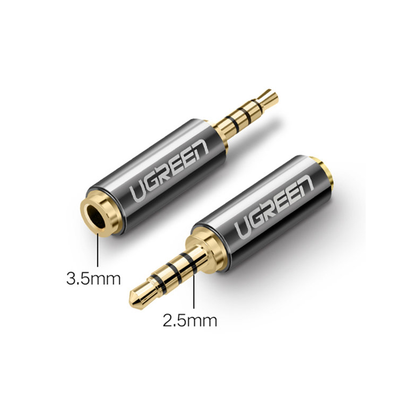 Ugreen 2.5mm Male to 3.5mm Female Adapter. AUX Audio Jack converter