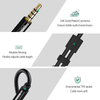 Ugreen 3.5mm AUX plug to dual 3.5mm AUX socket. Separate your microphone and audio.