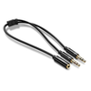 Ugreen 3.5mm AUX socket to dual 3.5mm AUX plug. Separate your microphone and audio.
