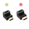 Ugreen High Speed HDMI Male to Female L Shaped Coupler Adapter (DOWN) for hard to access HDMI ports
